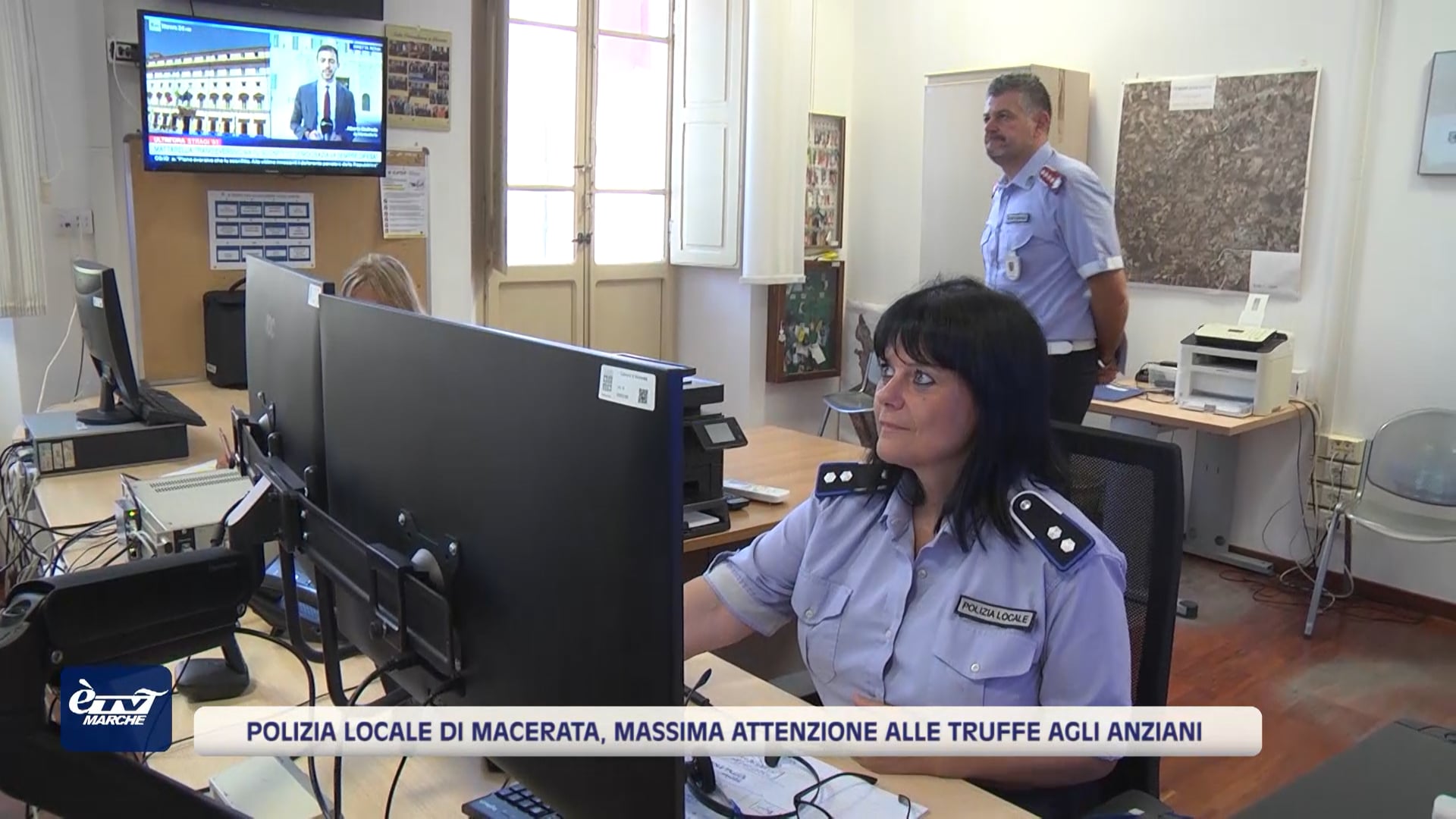 Polizia Locale di Macerata, massima attenzione alle truffe agli anziani - VIDEO