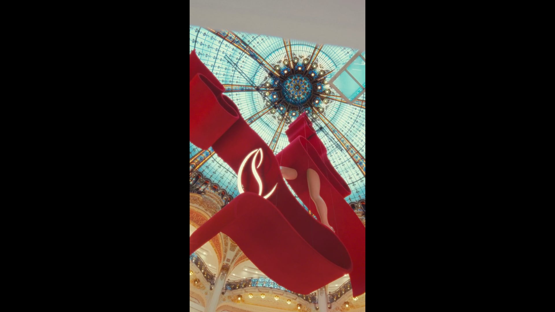 Galeries Lafayette x Louboutin