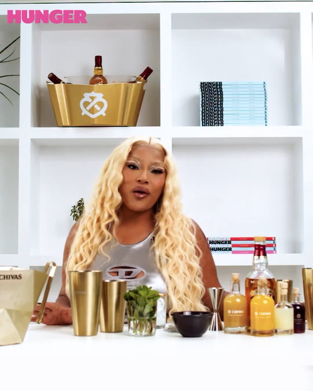 Hunger Magazine with Steff London