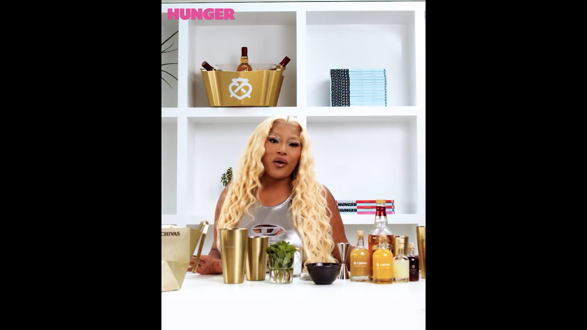 Hunger Magazine with Steff London
