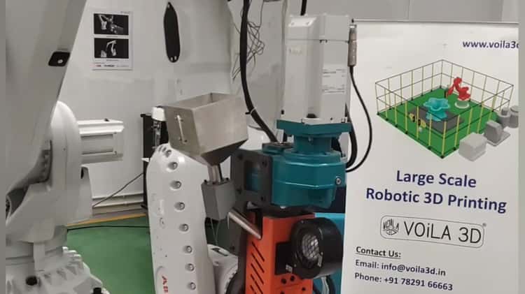 Large Scale Robotic 3D Printing 