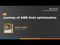 Journey of AWS cost optimization