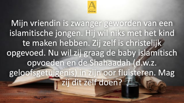 Mijn christelijke vriendin wil haar kind islamitisch opvoeden