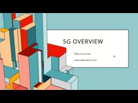 Welcome Note & 5G Overview