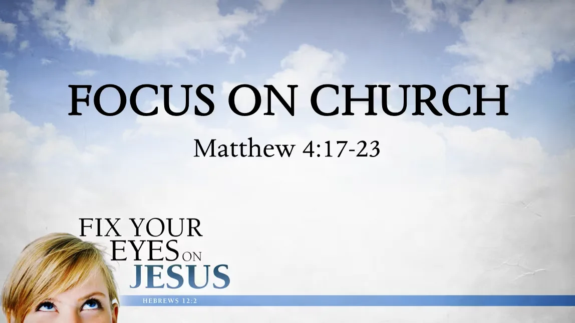 Fix Your Eyes Series- Focus on Church on Vimeo