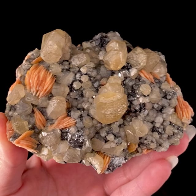 Cerussite with Baryte