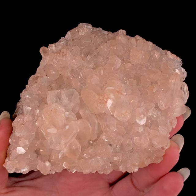 Calcite with Hematite coating