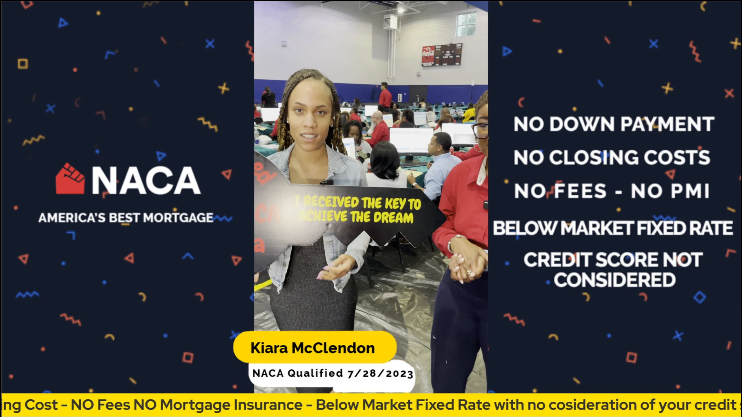 NACA Qualification Kiara McClendon. Conyers, GA Achieve The Dream Event July 2023