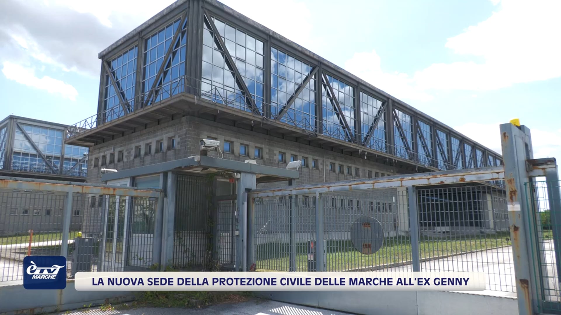 La nuova sede della Protezione civile delle Marche all'ex Genny - VIDEO