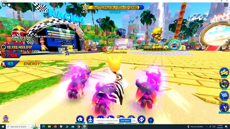 Sonic from Sonic Riders is in Sonic Speed Simulator, here's how to get, sonic  speed simulator