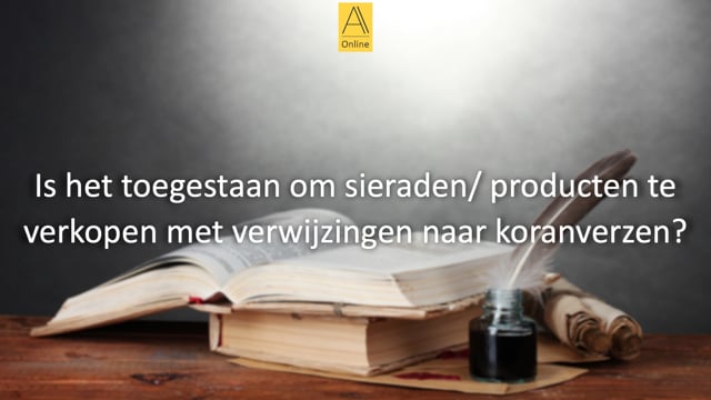 Sieraden met Koranverzen