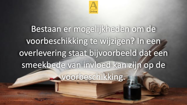 Kan de Voorbeschikking gewijzigd worden?