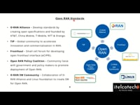 Open RAN Standards