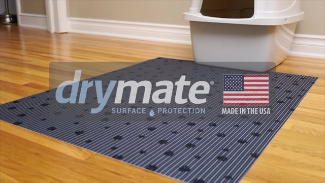 Drymate Jumbo Cat Litter Trapping Mat - Charcoal