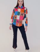 Video: SHIRT DONIA DOG PRINT TWILL