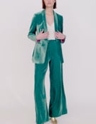 Video: JACKET SMOKING GREEN VELVET