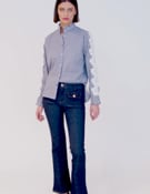 Video: SHIRT DIANA NAVY STRIPES