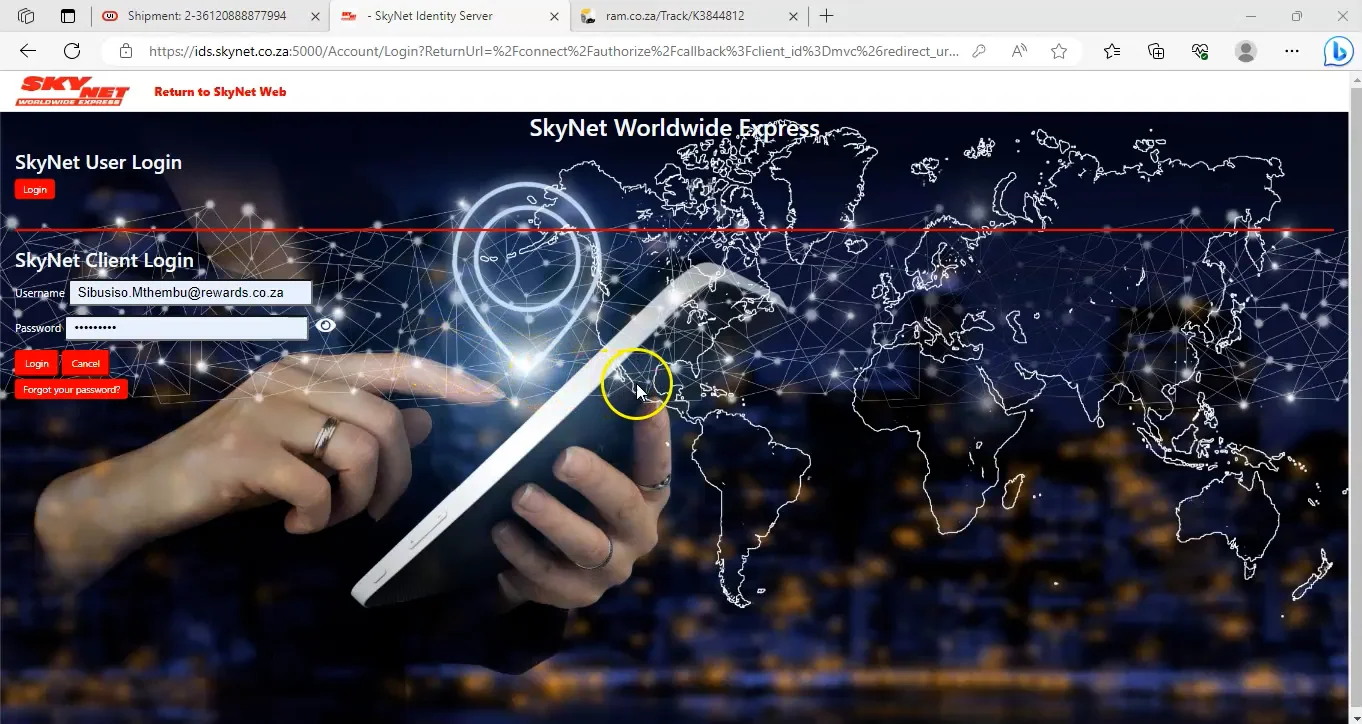 Skynet Tracking on Vimeo