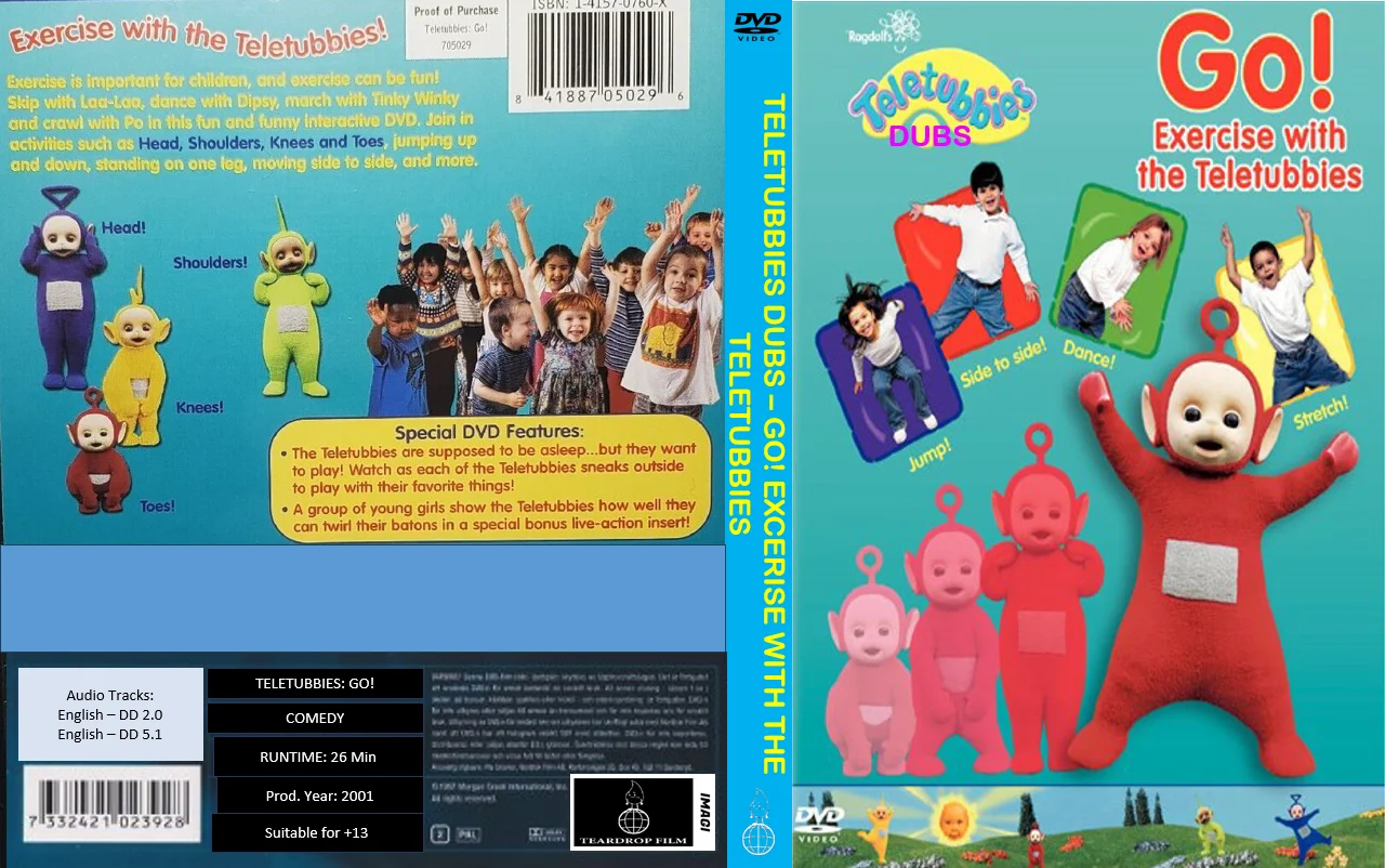 teletubbies go exercise with the teletubbies vhs