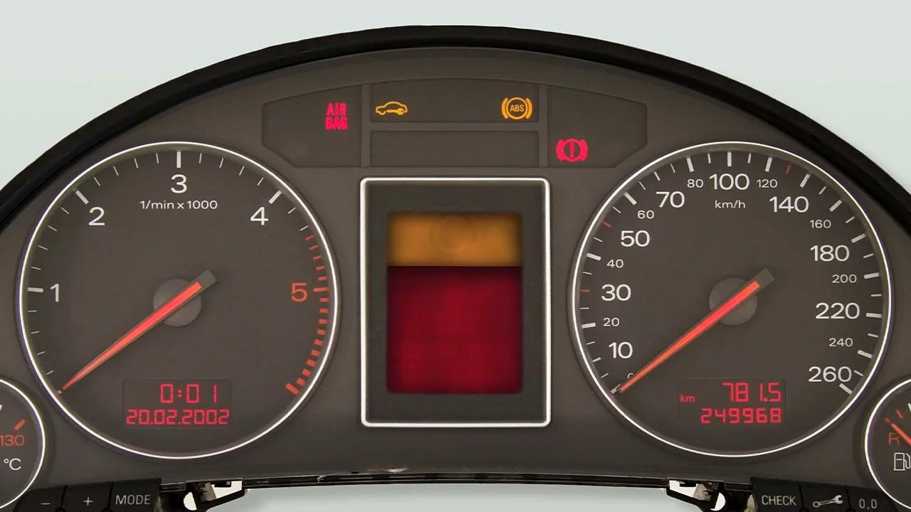 Display LCD Cruscotto Per Audi A4 B6 B7 2002-2008 - Schermo Sostitutivo Con Connessione FPC - Foto 4