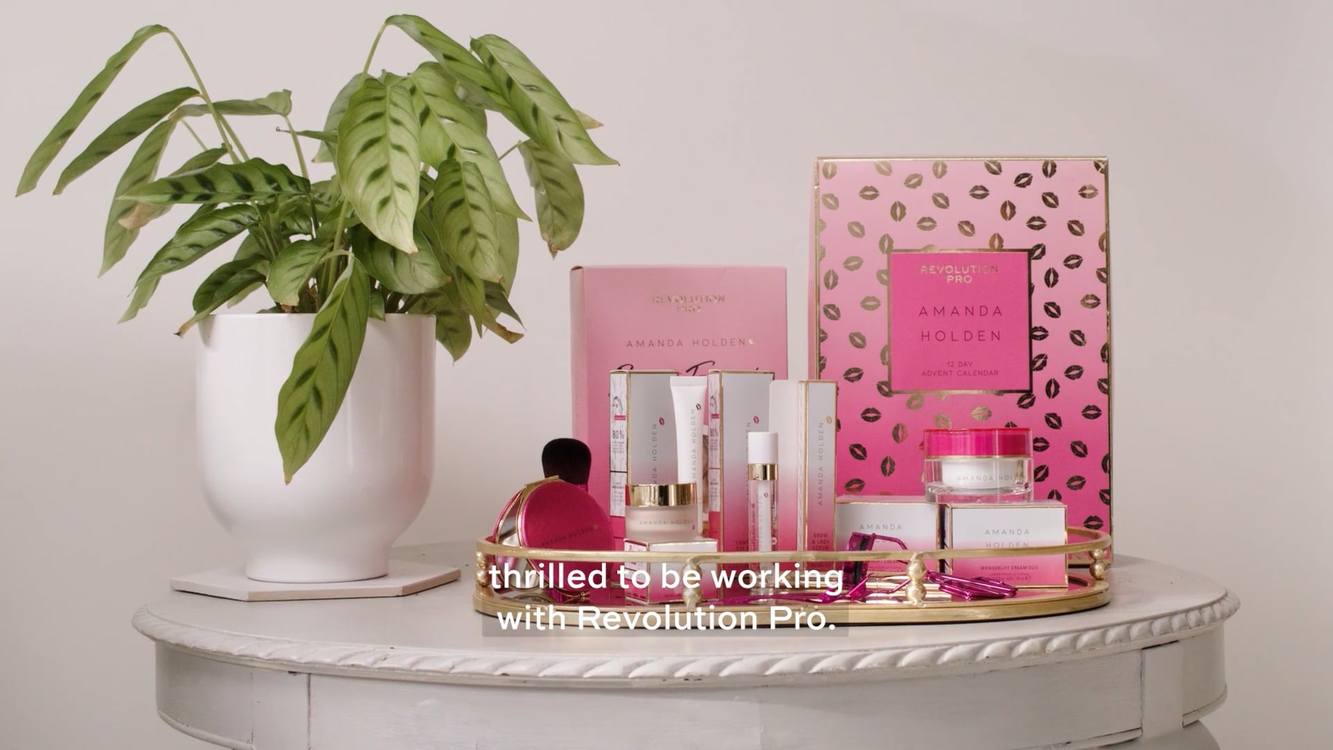 Revolution X Amanda Holden Collection