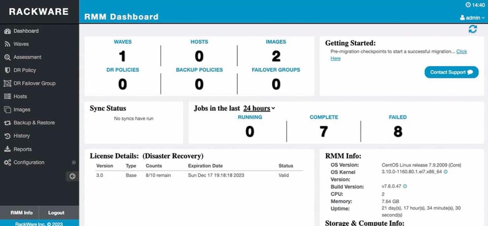 Migrate to IBM Cloud with RackWare