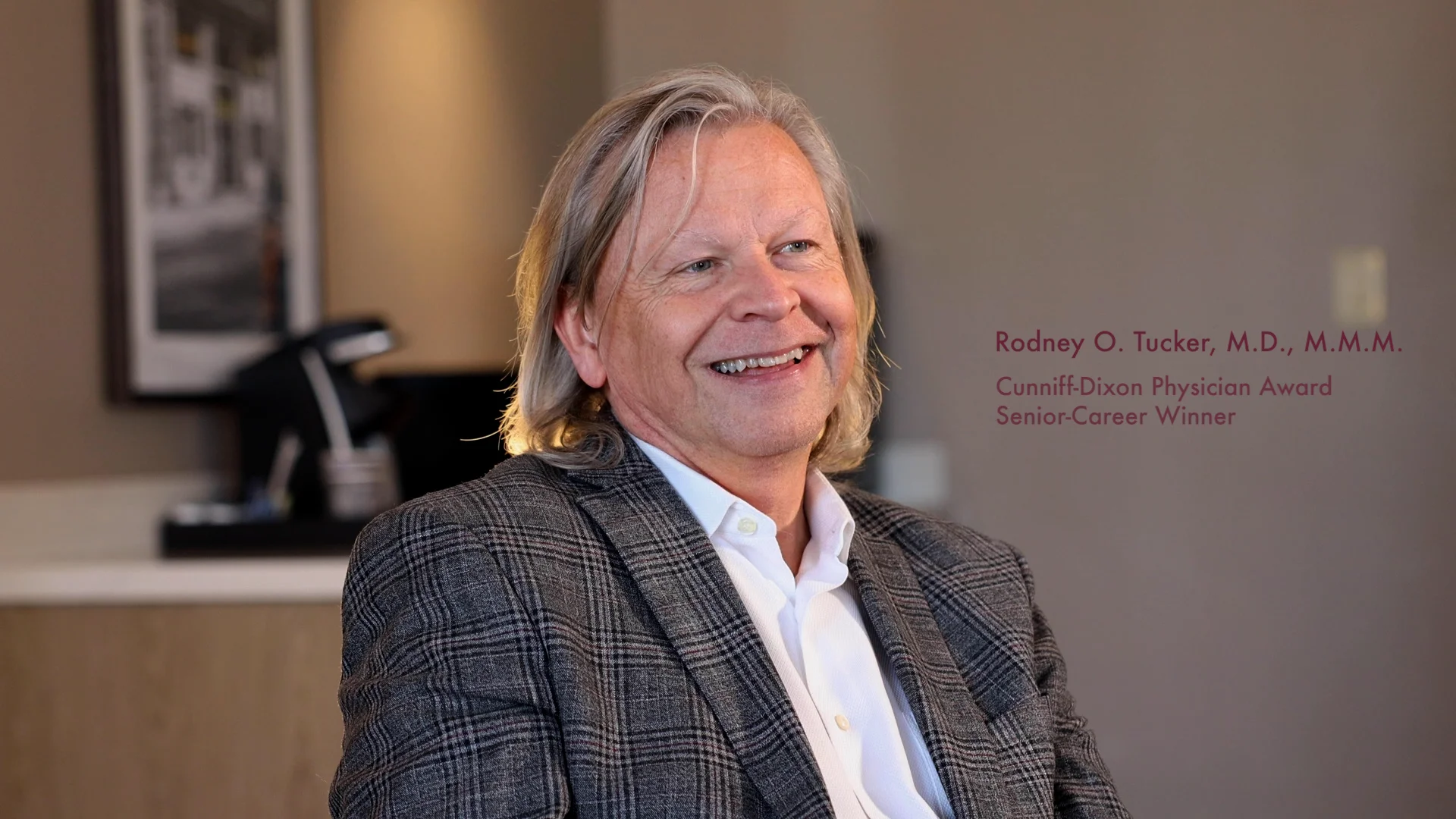 Cunniff-Dixon Foundation Physician Award - Dr. Rodney O. Tucker on Vimeo