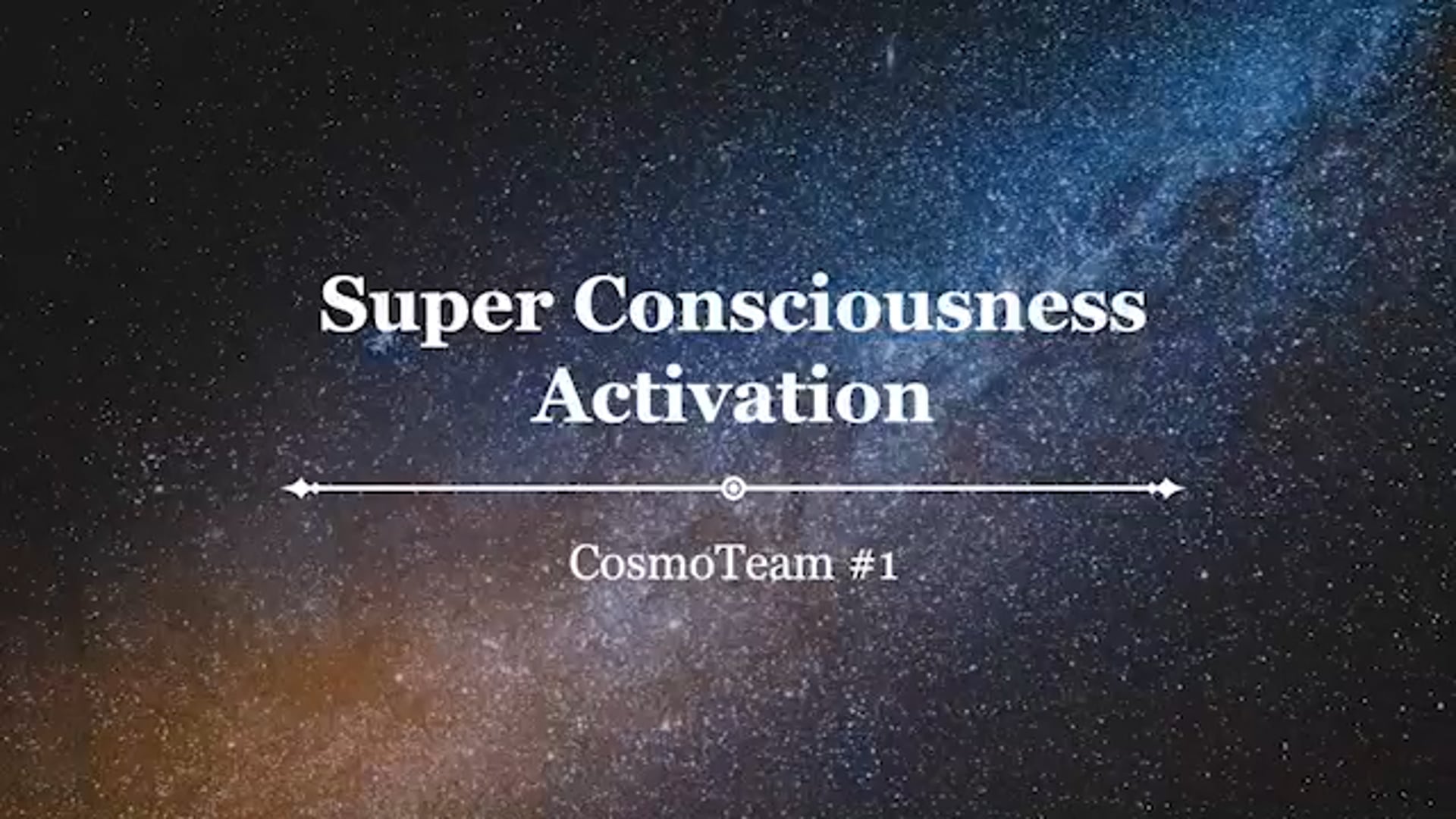 Super Consciousness Activation