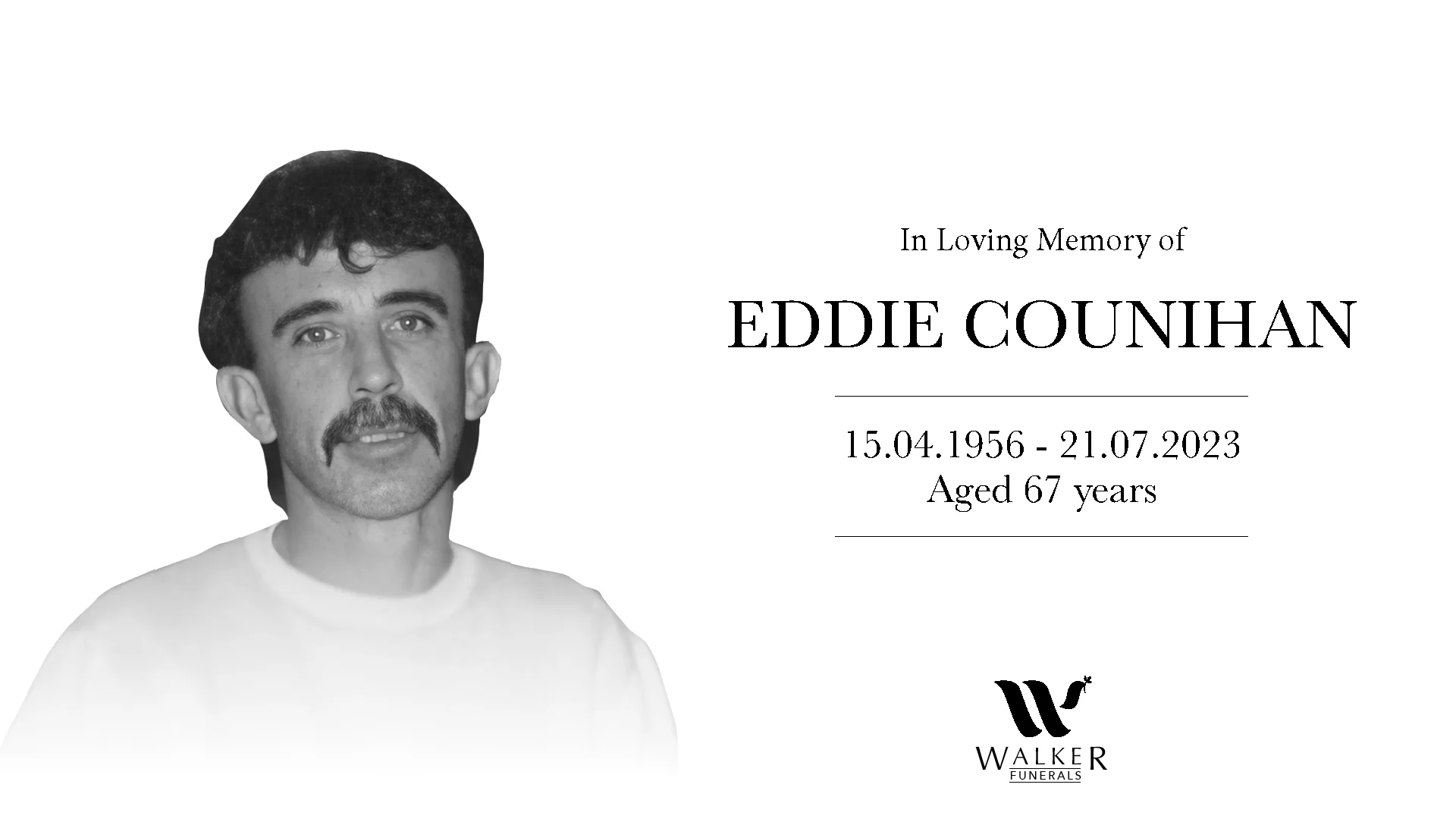 Robert B Walker Funerals Eddie Counihan on Vimeo