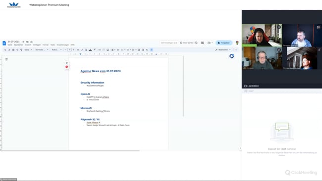 AI News, Ai und der Copyright, Shopware 5 Shopping-Feed, Artsmart & AI Lifetime Deals mit Michael Klein vom 31.07.23