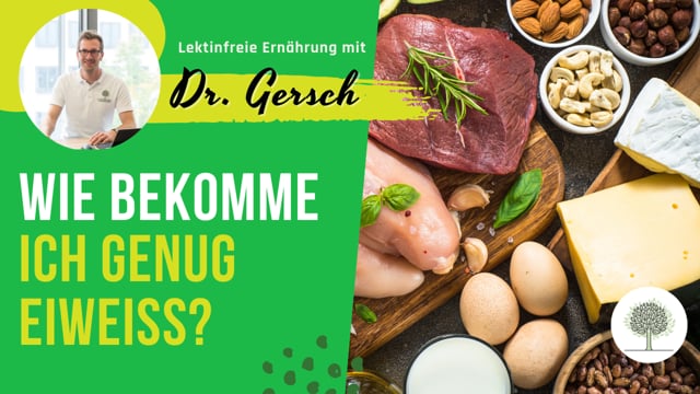 Wie komme ich bei einer veganen Ernährung auf die empfohlene Menge an lektinfreiem Eiweiß? 