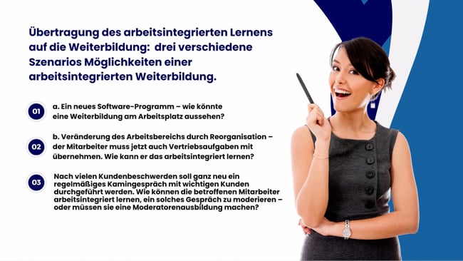 45 - Gruppenaufgabe: Arbeitsintegriertes Lernen II