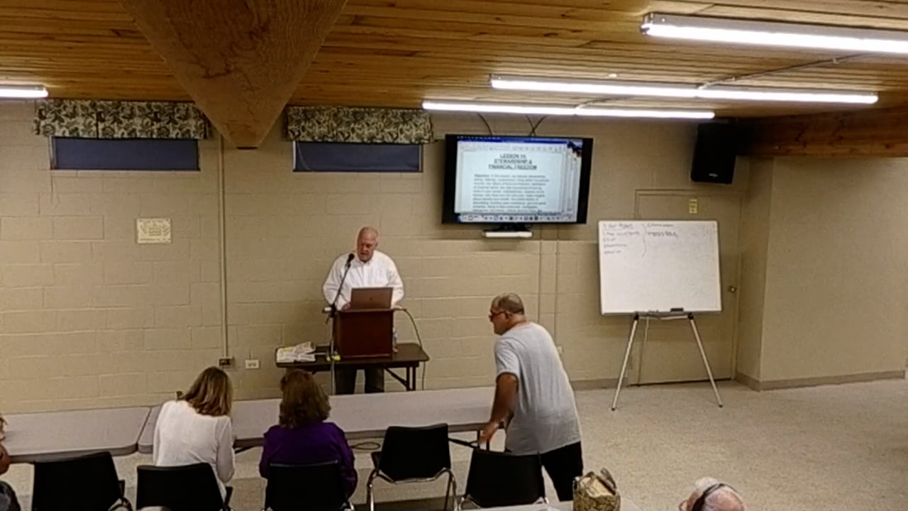 SCRB - Sunday Morning Adult Class - 7/30/23