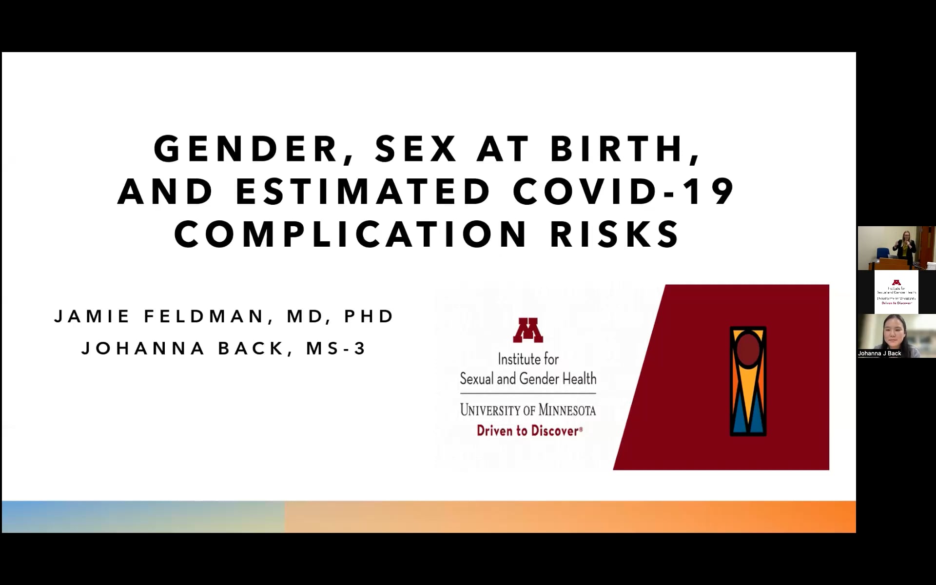 Gender, Sex at Birth, and Estimated Covid-19 Complication Risks