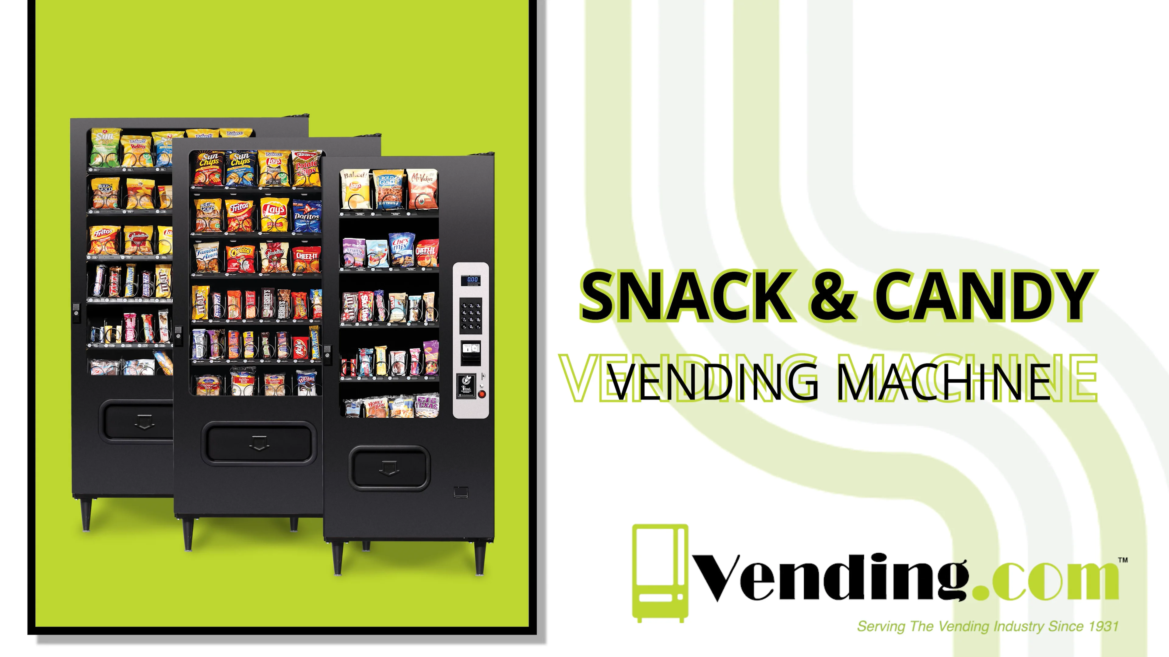 32 Selection Snack Vending Machine- Used - Vending.com