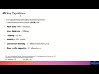 4G Key Capabilities