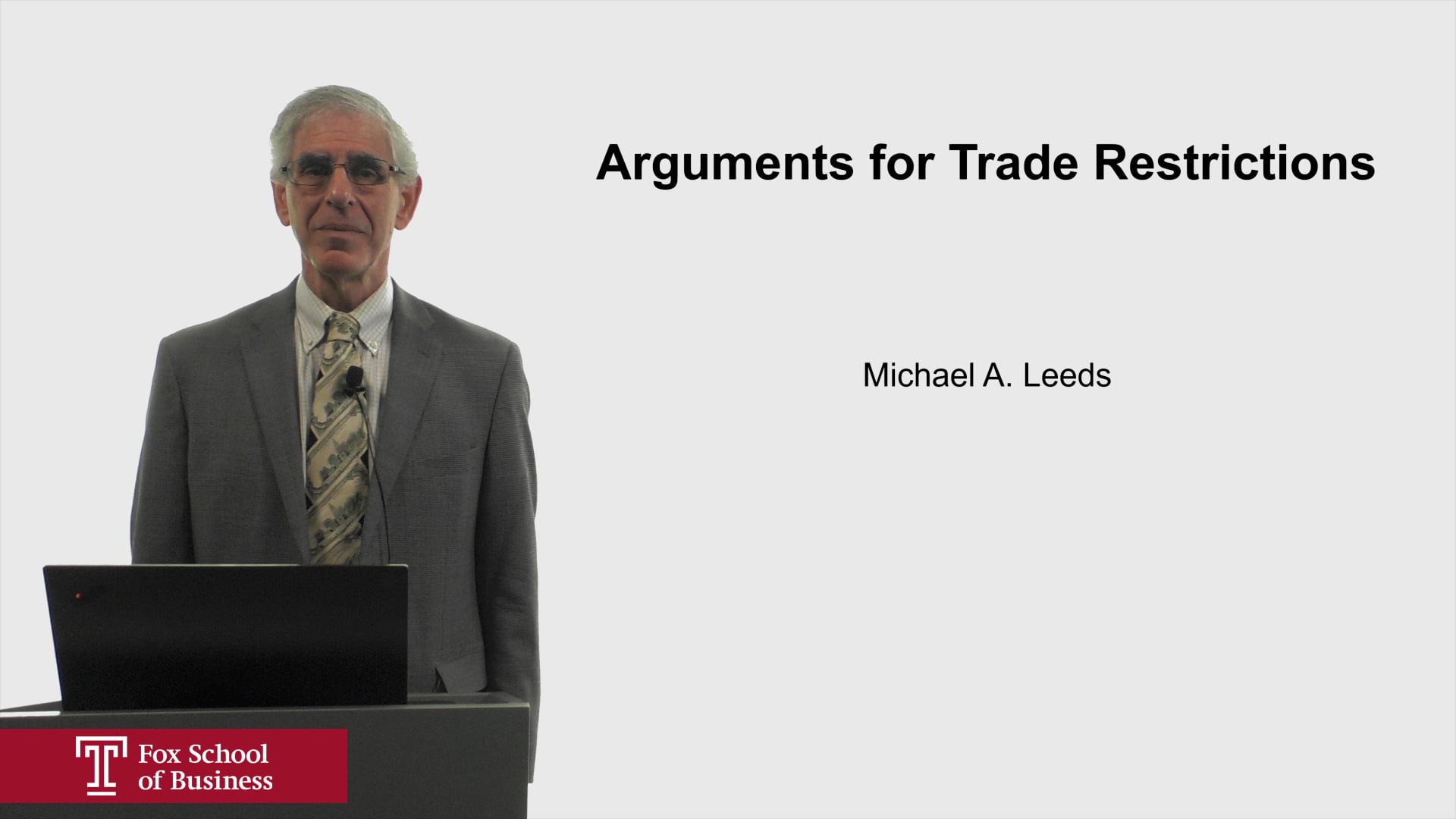 Arguments for Trade Restrictions