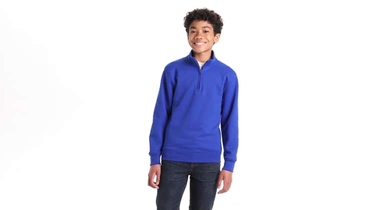 Port & Company Core Fleece 1/4-Zip Pullover Sweatshirt