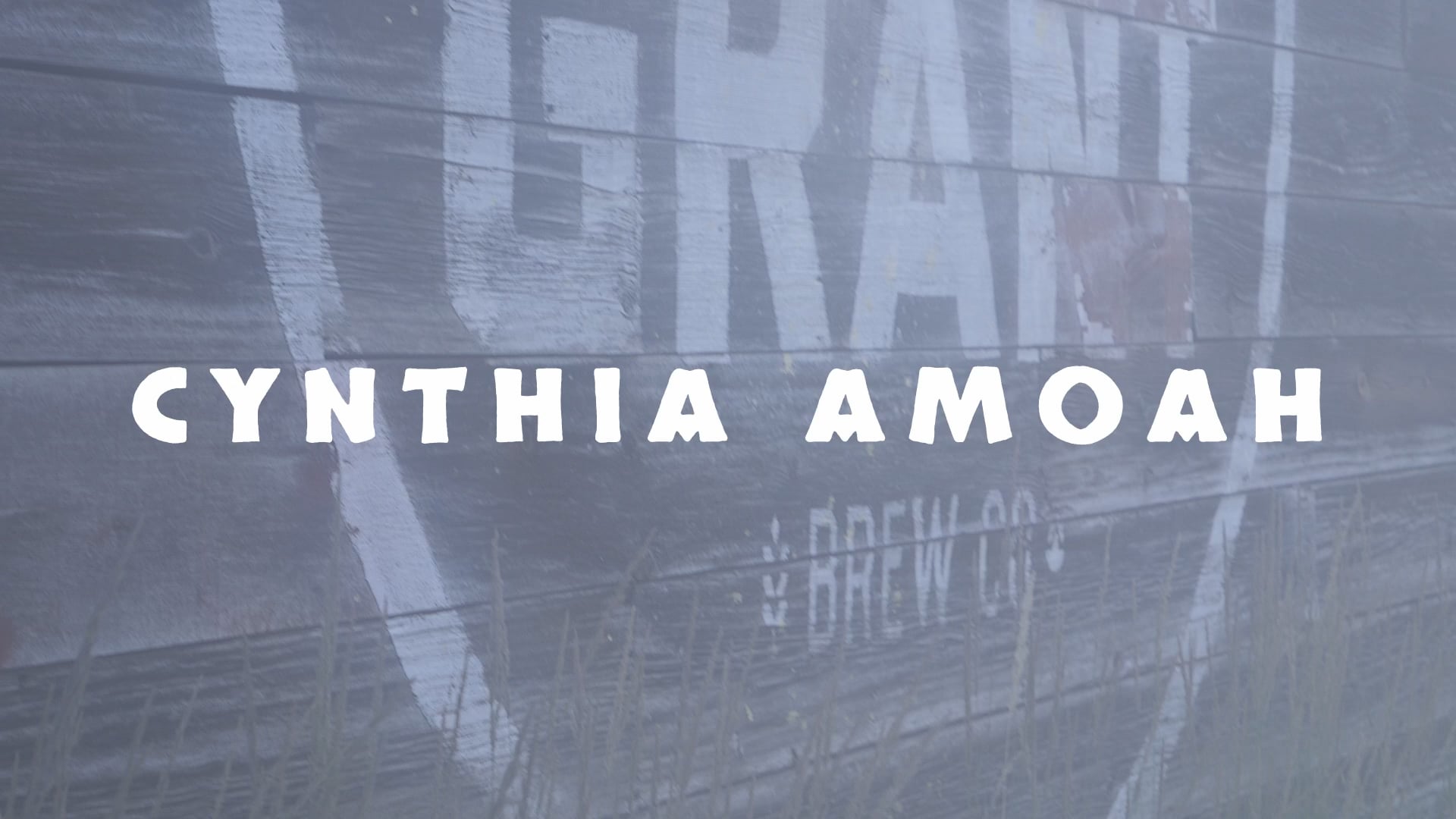 Spoken Word Performance by Cynthia Amoah