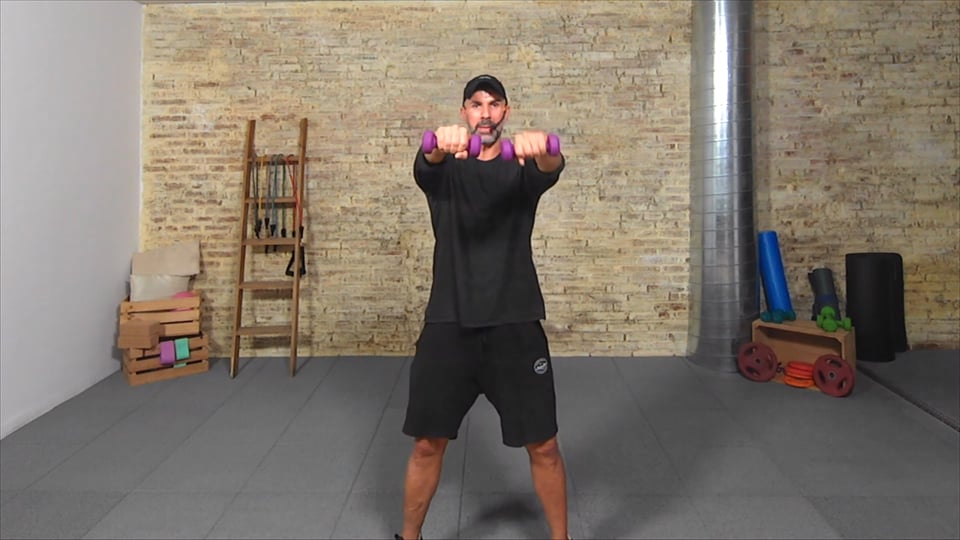 Coreografía con tonificación de brazos