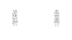 3.00 ct. t.w. Lab-Grown Diamond Huggie Hoop Earrings in 14kt White Gold