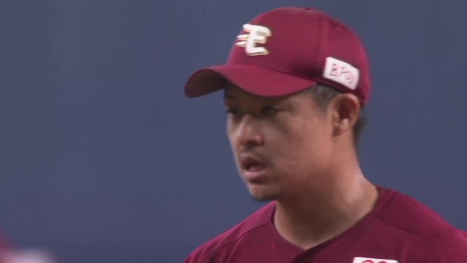【8回裏】ピンチ凌いだ!! イーグルス・酒居知史 空振り三振を奪い見事無失点に抑える!!  2023年8月2日 オリックス・バファローズ 対 東北楽天ゴールデンイーグルス