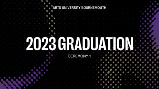 AUB Graduation 2023 – Ceremony 1 – 20 July