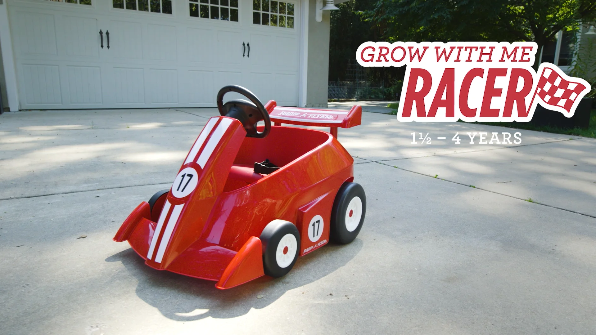 Radio flyer best sale race car