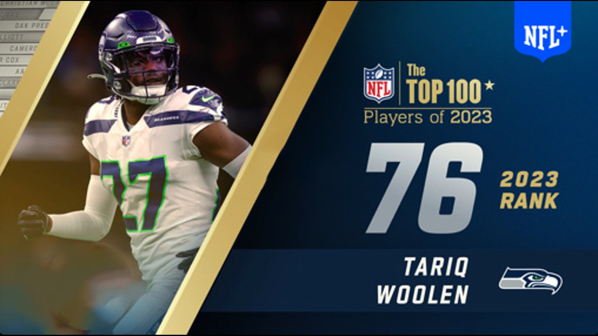Tariq Woolen | NFL Top 100 (2023)