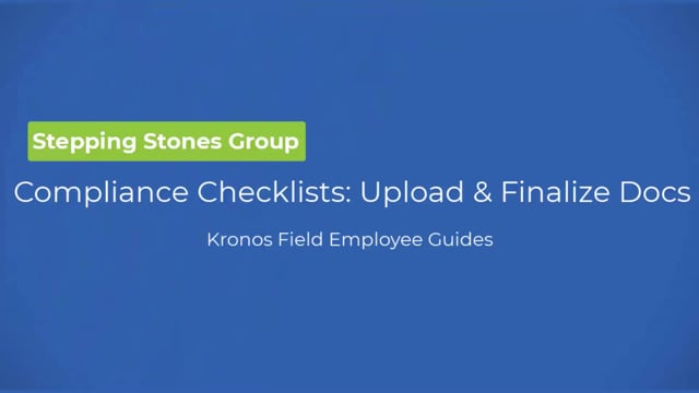 Compliance Checklist