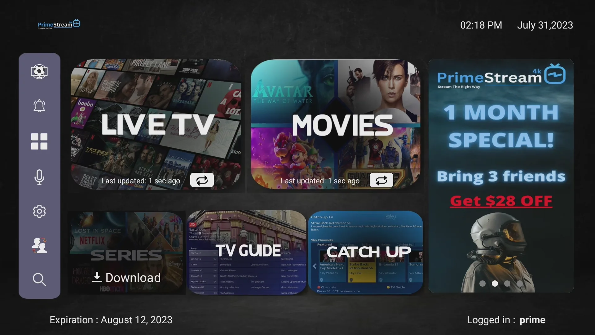 How to use PrimeStream 2.0