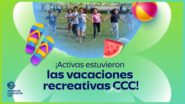 ¡Activas estuvieron las vacaciones recreativas CCC!