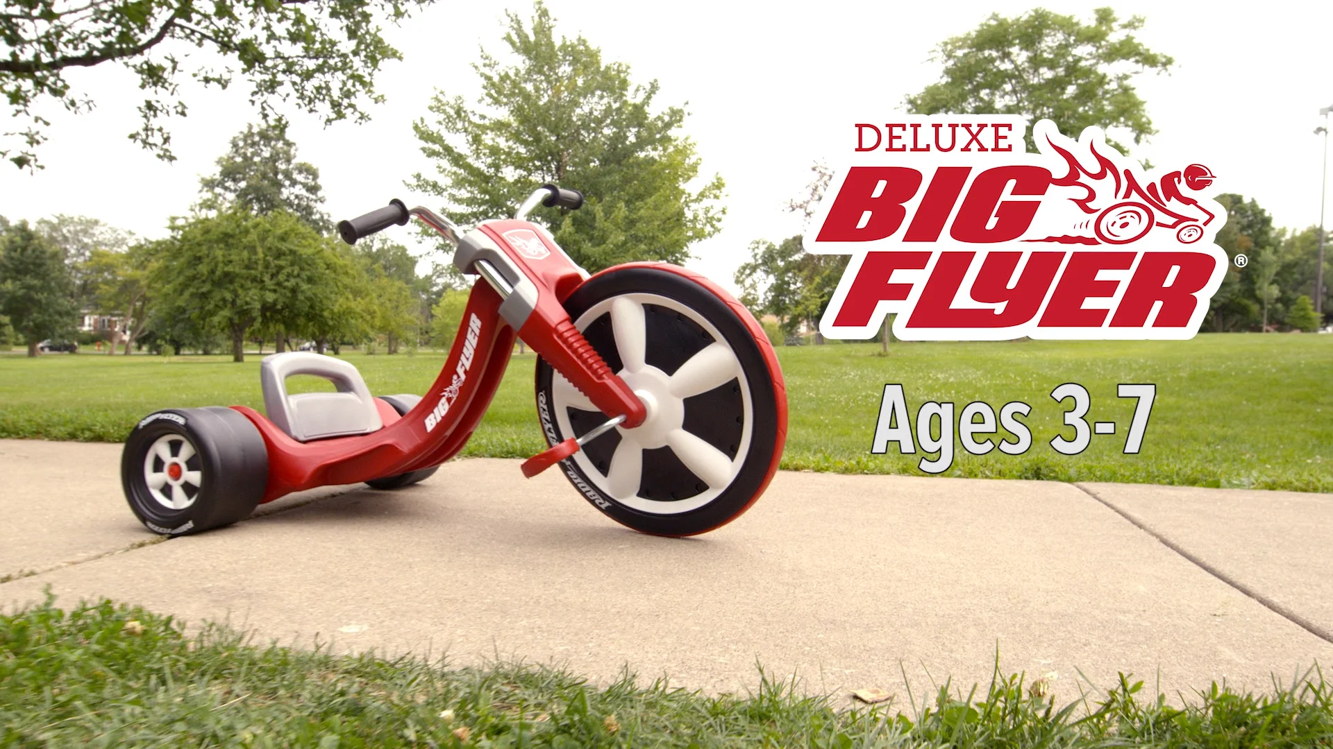 Radio flyer tricycle big wheel sale