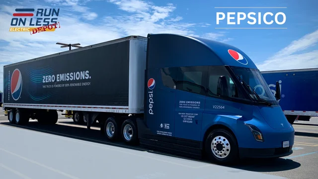 Pepsi tesla deals semi